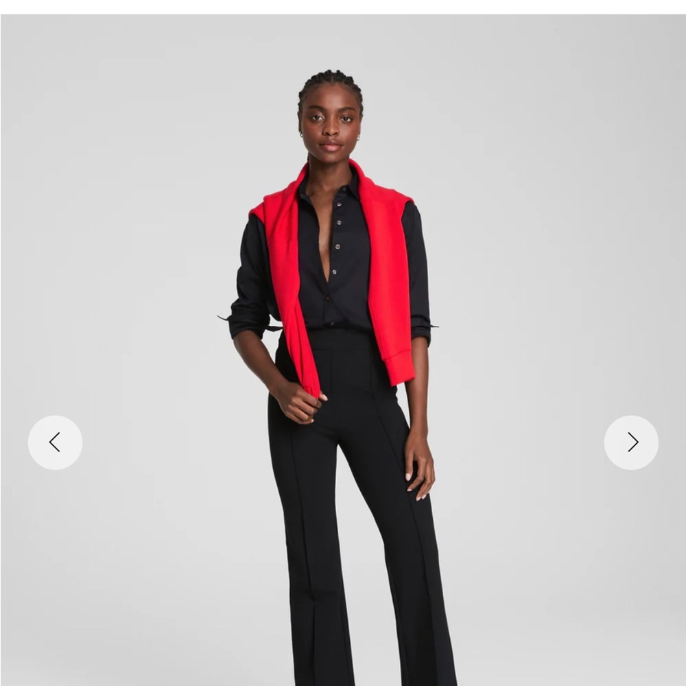 SPANX Black Flare Pants